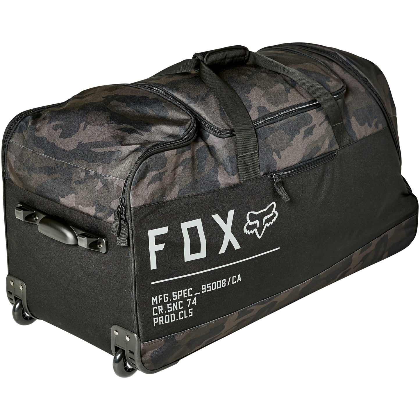 Fox Shuttle 180 Roller Gearbag (Black Camo)