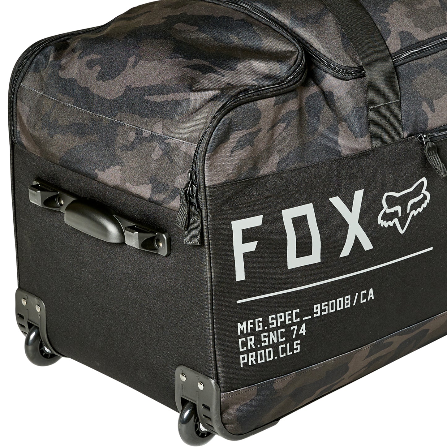 Fox Shuttle 180 Roller Gearbag (Black Camo)