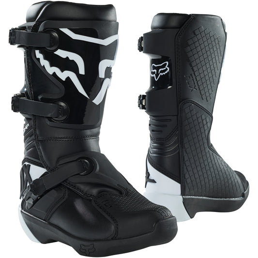 Fox Youth Comp-Y Boots (Black)