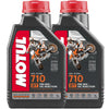 *Multi-Pack* 2 x Motul 710 2T Oil Off-road Motor Oil (1 Litre)