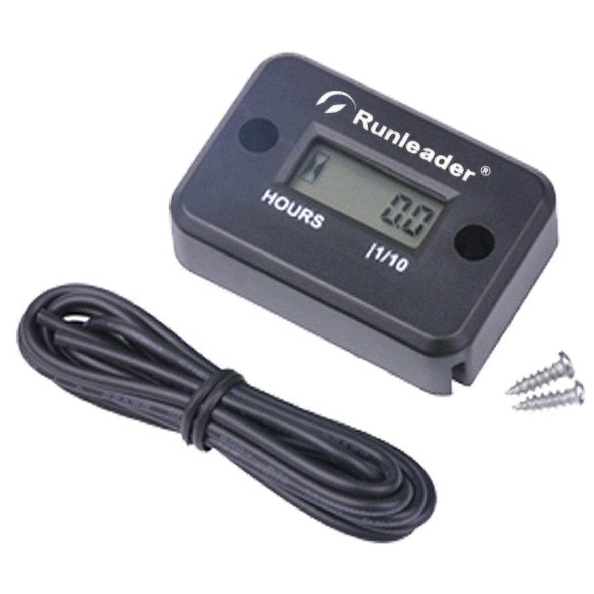 Runleader Motocross Hour Meter - Black (RL-HM006-BK)