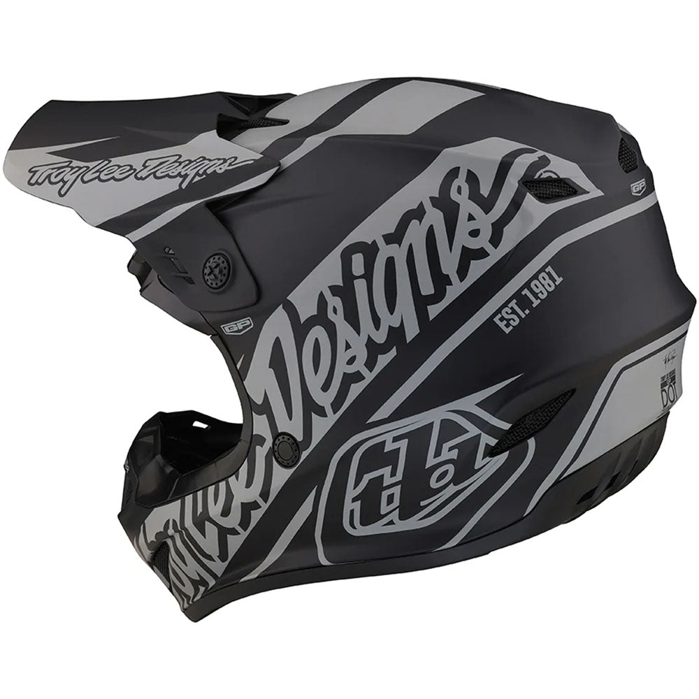 Troy Lee Designs GP Helmet - Slice (Black/Grey)