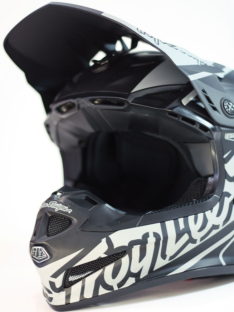 Troy Lee Designs GP Helmet - Slice (Black/Grey)