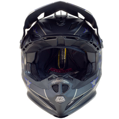 Troy Lee Designs SE4 Polyacrylite Helmet - Flagstaff (Black)