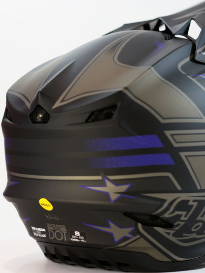 Troy Lee Designs SE4 Polyacrylite Helmet - Flagstaff (Black)