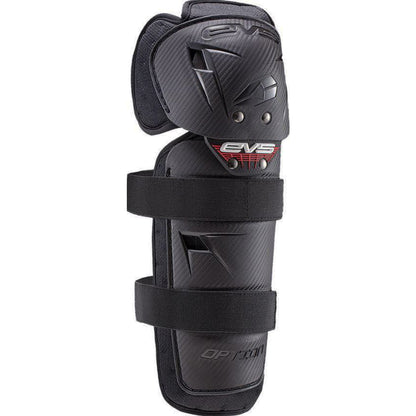 EVS Mini Option Knee/Shin Guards - Pair (Black)