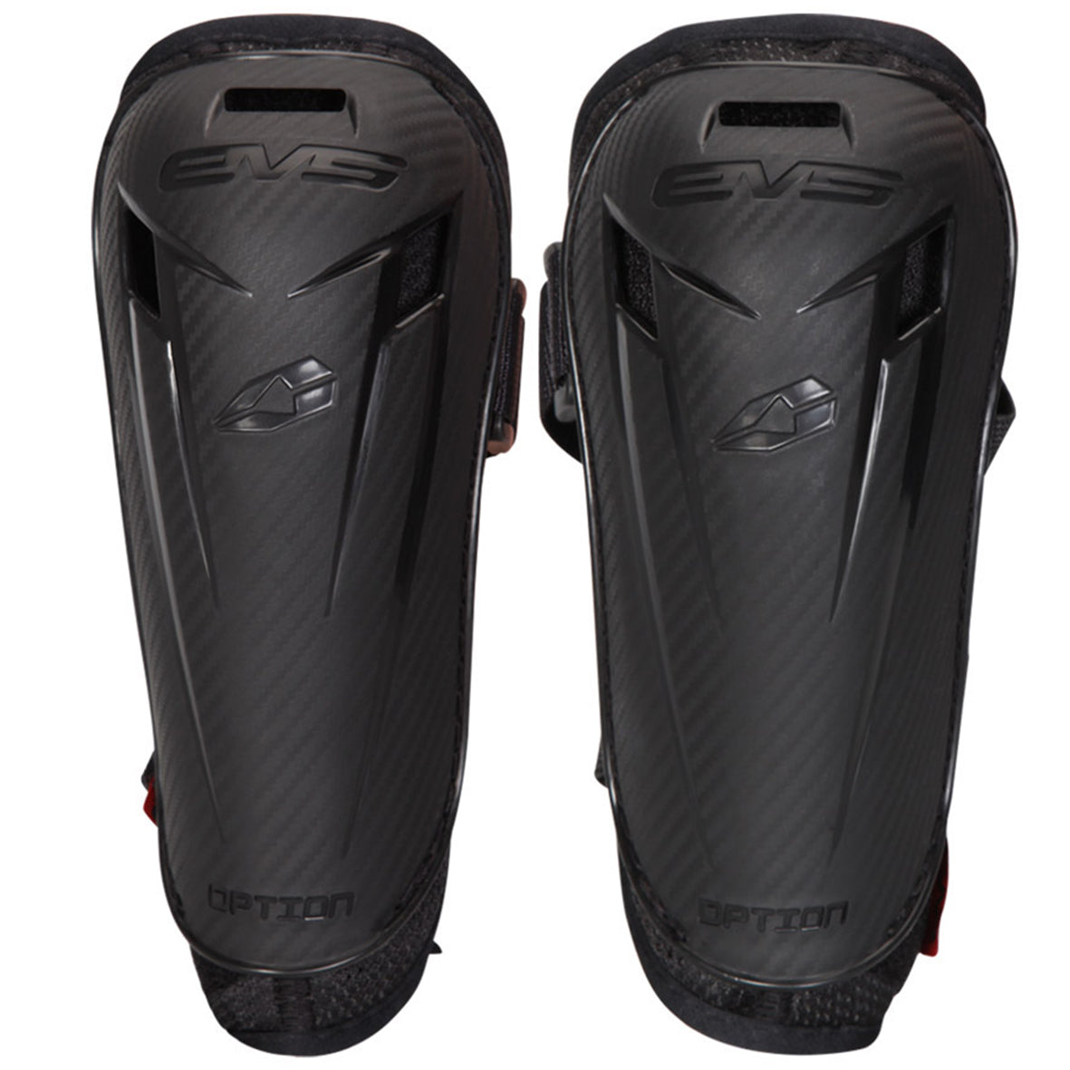 EVS Youth Option Elbow Guards - Pair (Black)