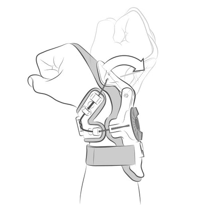 Mobius X8 Wrist Brace - Individual (Storm Grey)