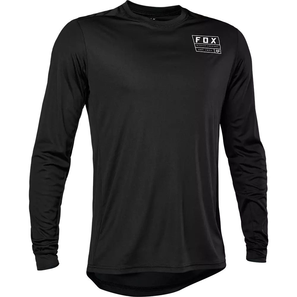 Fox Ranger Swath LS MTB Jersey (Black)