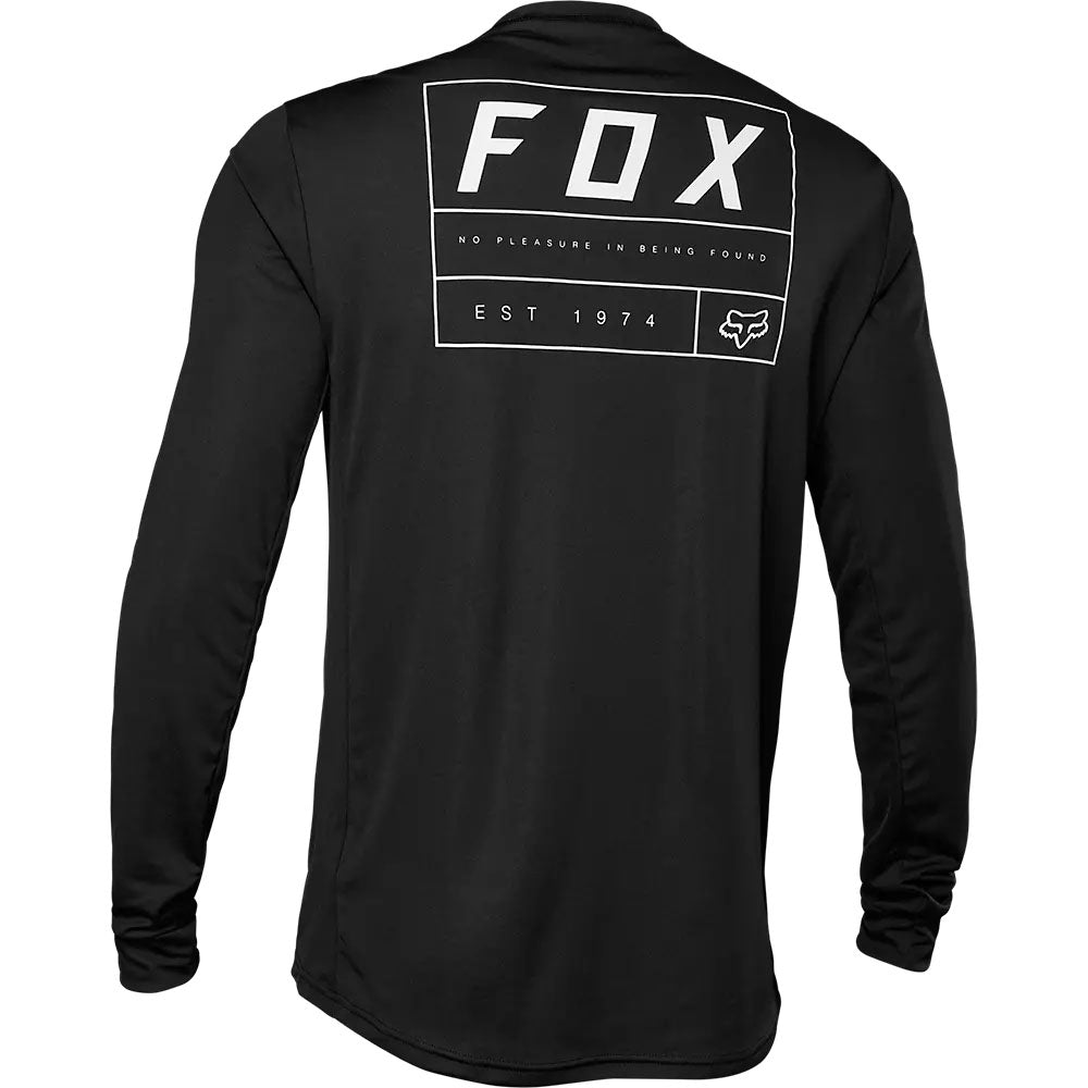 Fox Ranger Swath LS MTB Jersey (Black)