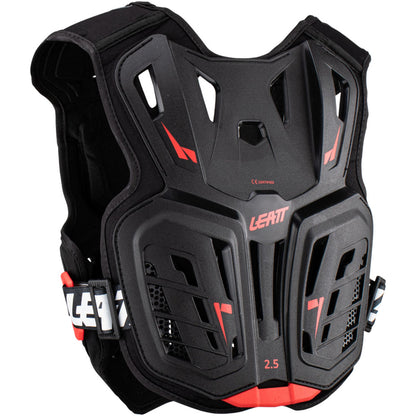 Leatt Youth 2.5 Chest Protector (Black/Red)