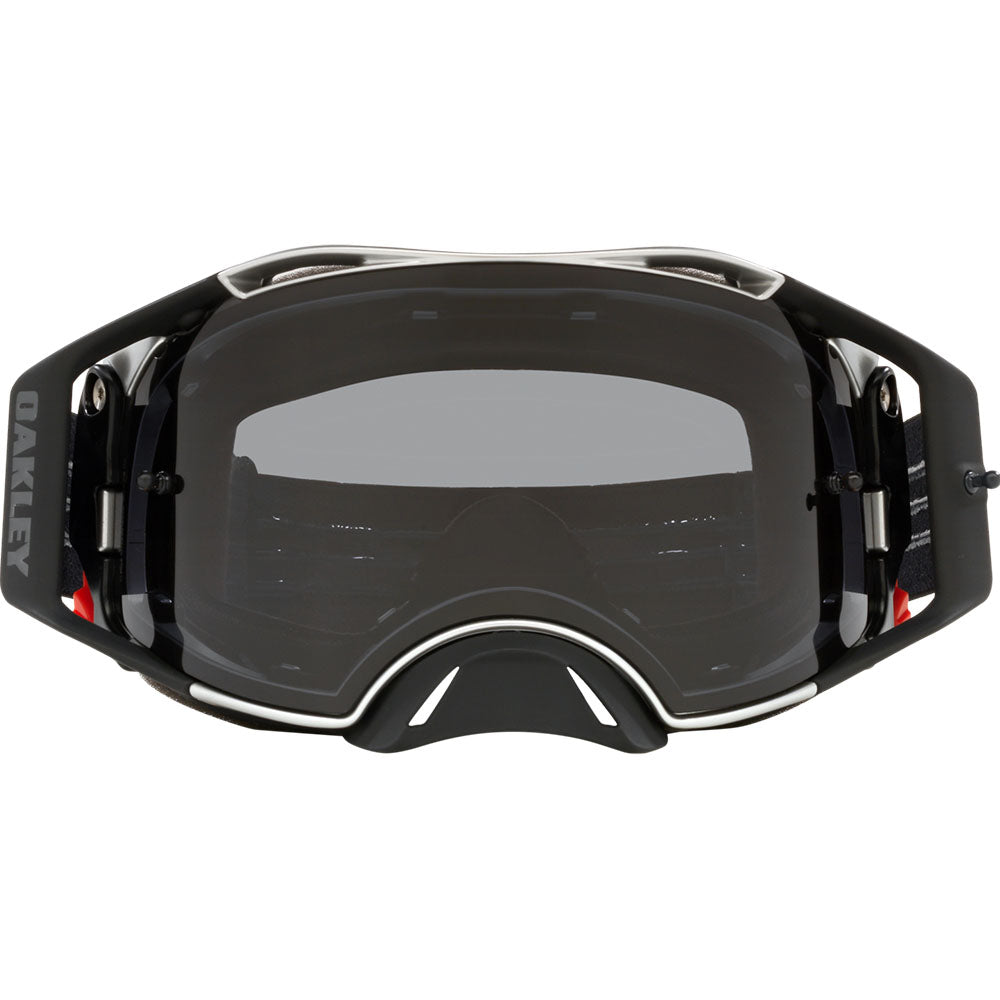 Oakley Airbrake Tuff Blocks Goggles - Dark Grey Lens (Gunmetal Black)